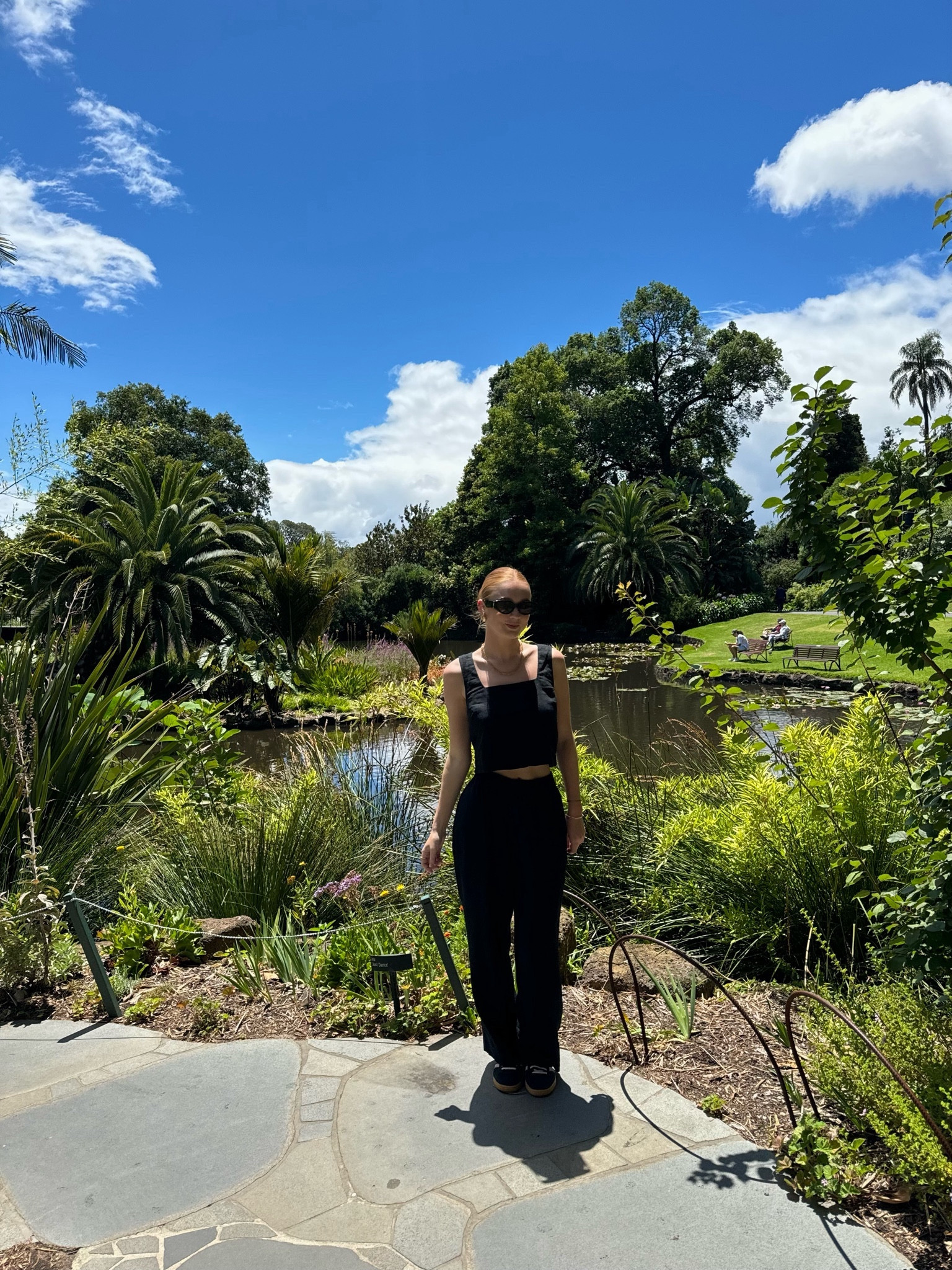 Abercrombie Linen Black Two-Piece 🖤I wear a size XS in the top and S in the bottoms. With my Adidas Spezials and Amazon earrings

#LTKaustralia #LTKSeasonal #LTKtravel