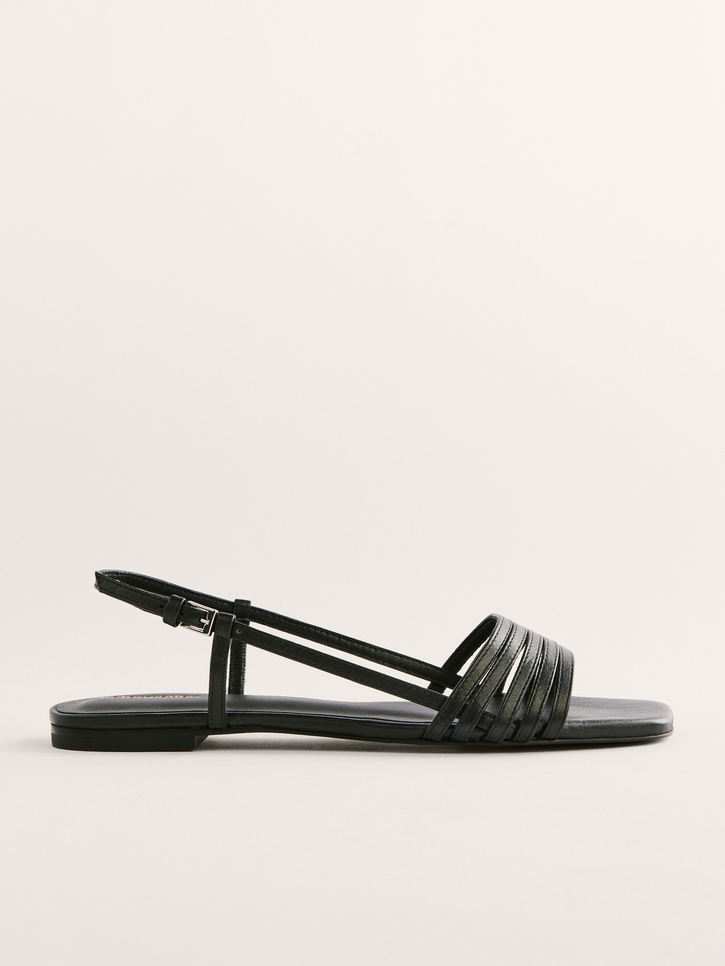 Millie Lattice Flat Sandal | Reformation (Global)