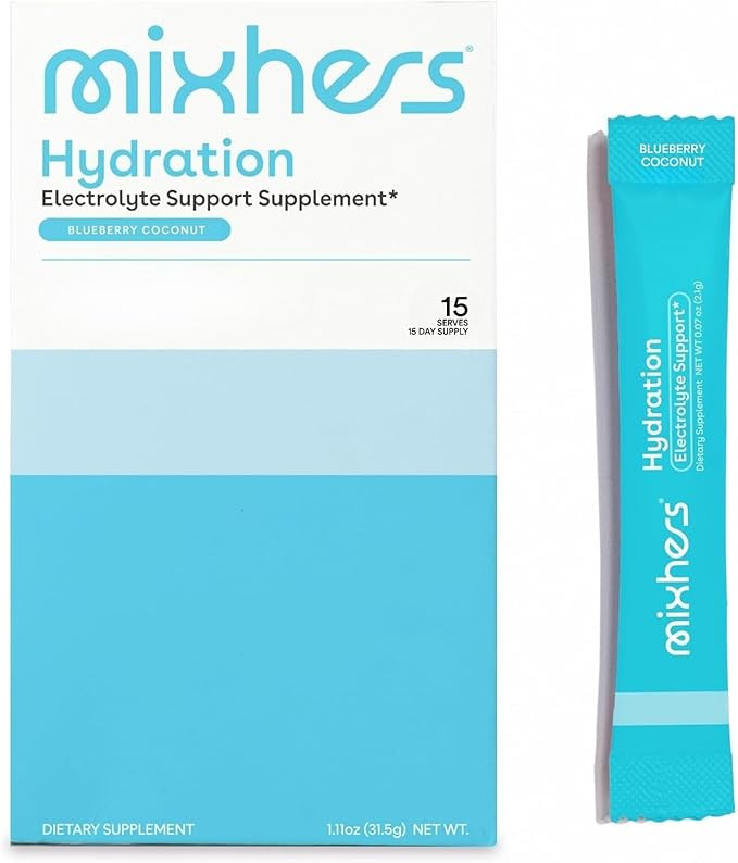 MIXHERS Hydration - Electrolyte Drink Mix for Women - for Hydration, Energy & Mineral Support - w... | Amazon (US)