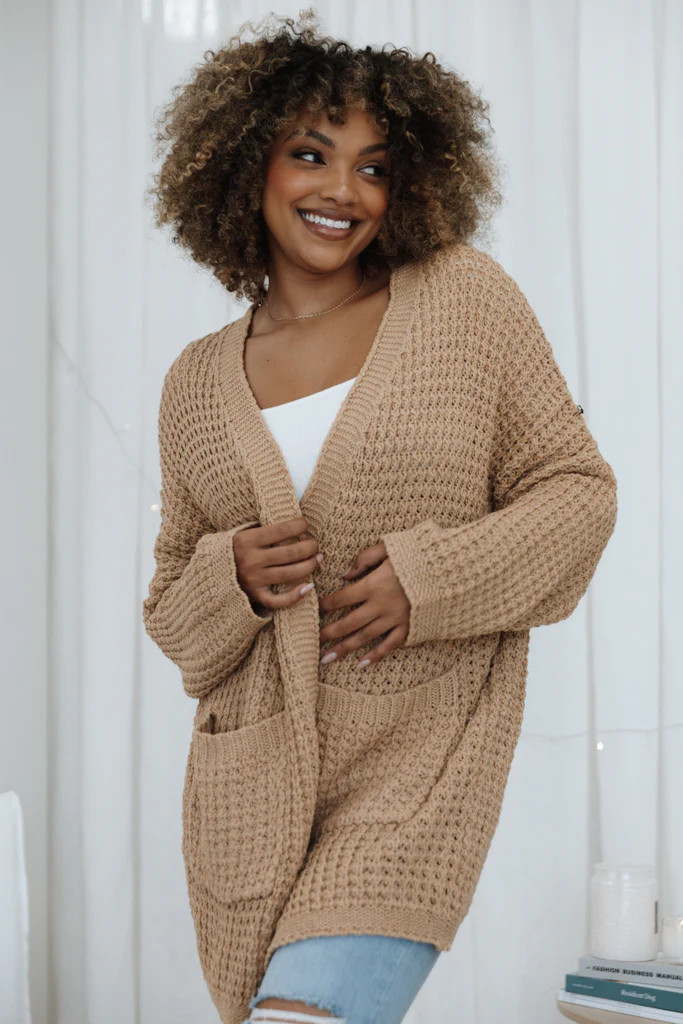 Leyonie Cardigan - Tan | Petal & Pup (US)