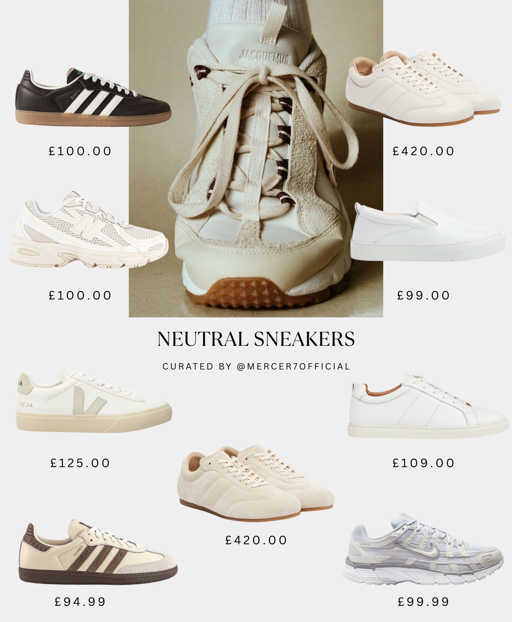 Neutral sneakers / perfect for a casual day, whether you’re heading to the gym, running some errands or off on a family walk.

#LTKuk #LTKwinter #LTKeurope