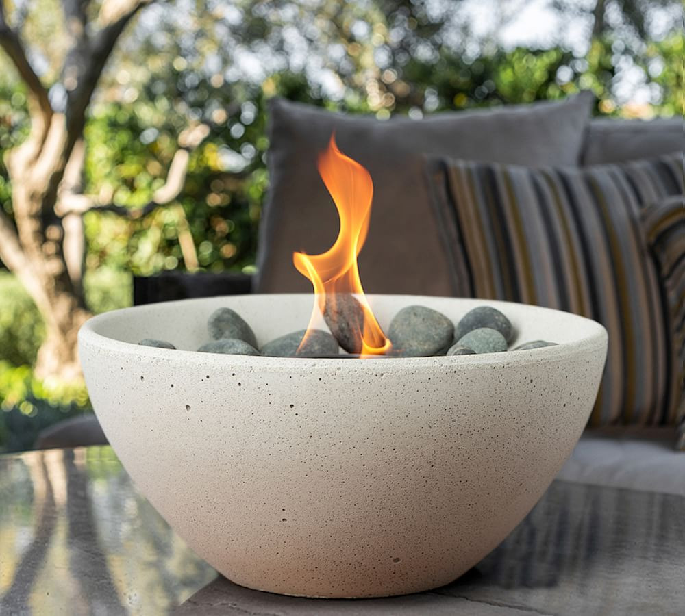 Terraflame Basin 11" Indoor/Outdoor Firebowl | Pottery Barn (US)