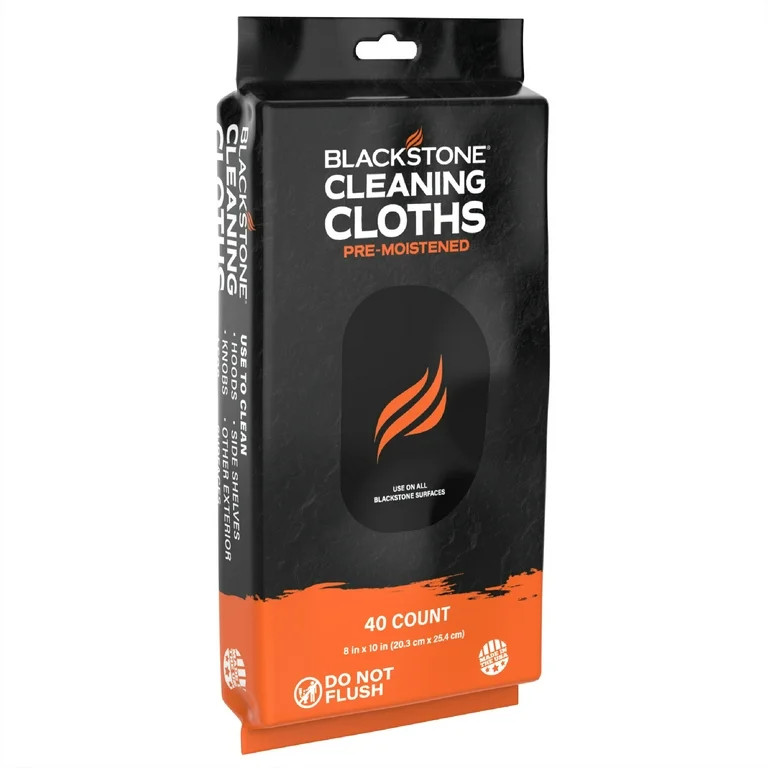 Blackstone Griddle Cleaning Cloths (Pre-Moistened), 40 Count | Walmart (US)