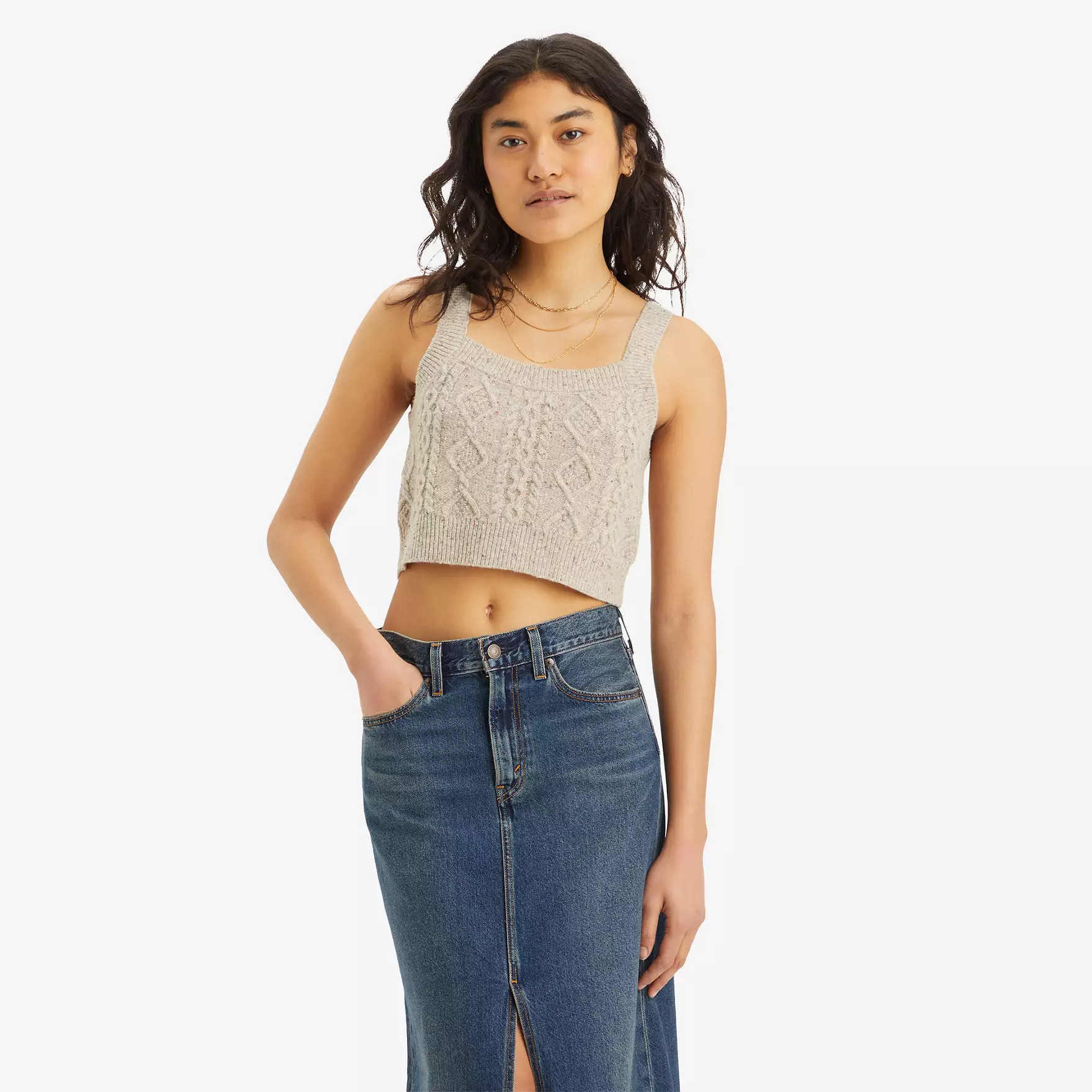 Primrose Cable Tank Top | Levi's US
