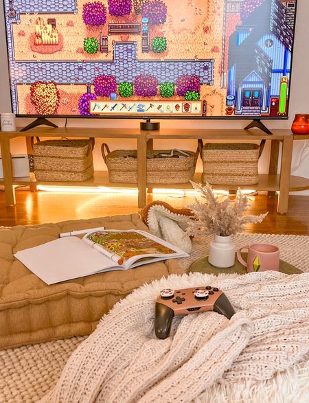 My fav floor cushions for a cozy gaming sesh🤎

#LTKhome #LTKSeasonal #LTKFind