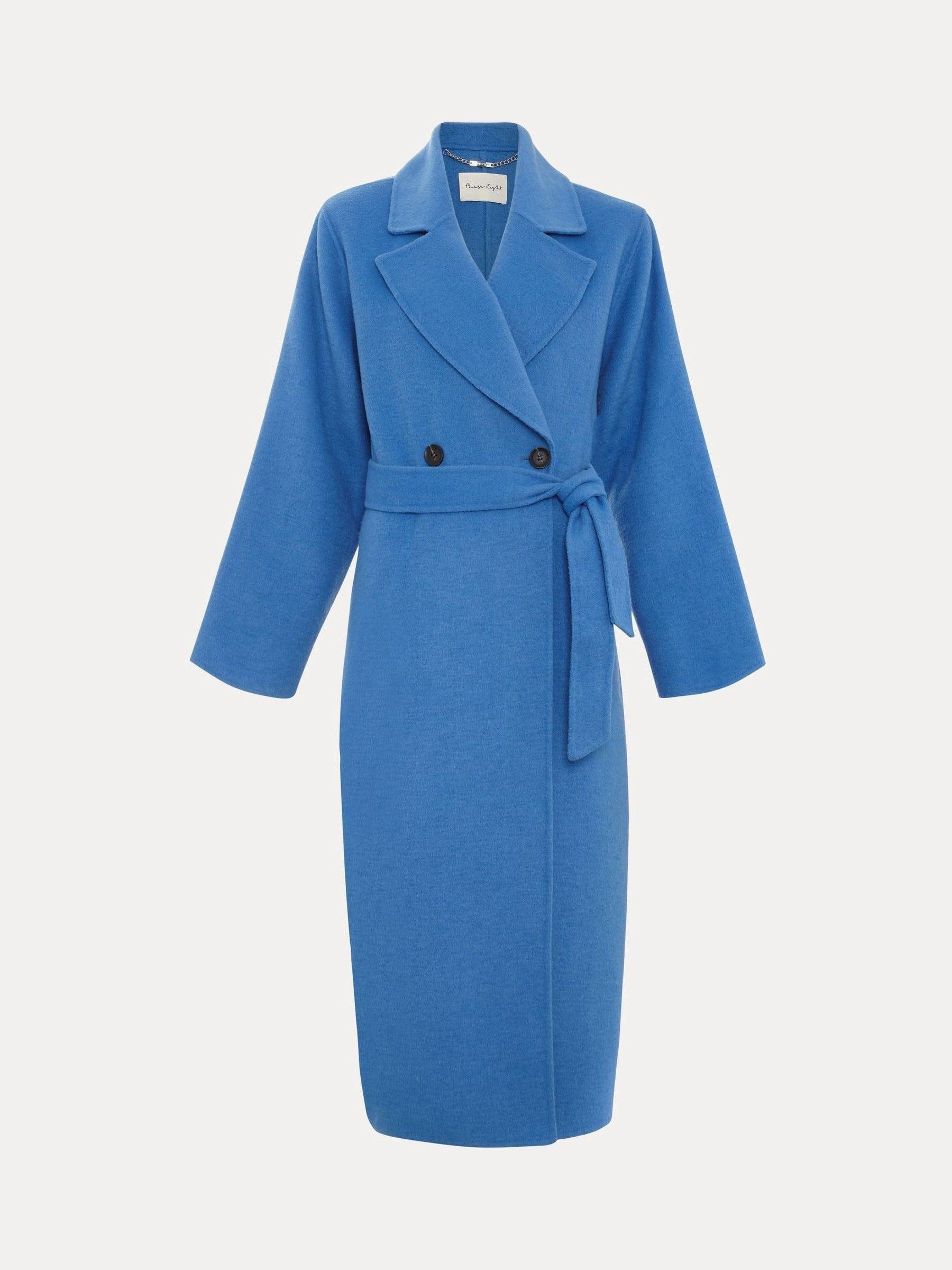 Phase Eight Phase Eight Blue Darcy Wool Coat | Next US