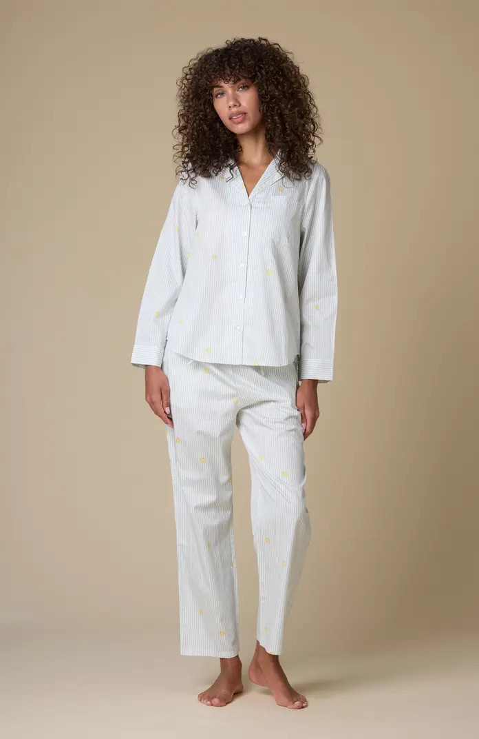 Cotton Long Sleeve Pajama Top | Nordstrom