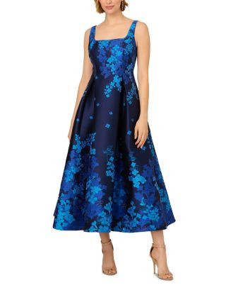 Adrianna Papell Jacquard Dress   | Bloomingdale's Women Dresses Evening & Formal Gowns | Bloomingdale's (US)