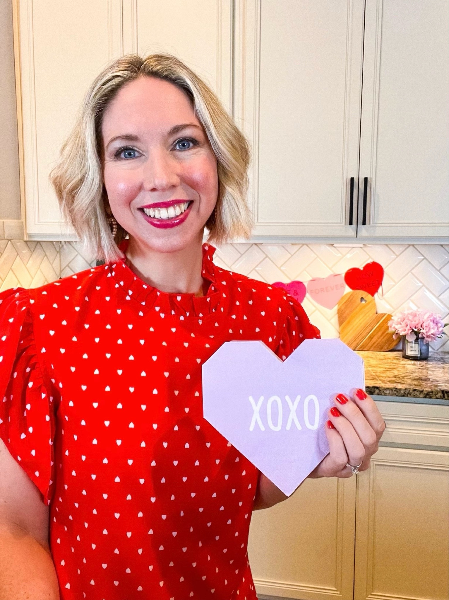 Valentine’s Day shirt 

Valentine napkins 

Heart napkins 

School lunch ideas 

#LTKFindsUnder50 #LTKHome #LTKHoliday