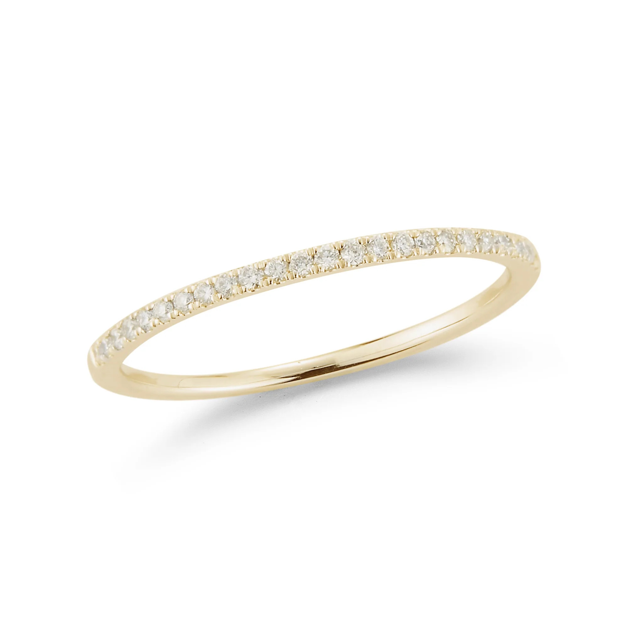 Designer Diamond Rings: Sylvie Rose Slim 14K Gold & Diamond Ring | Dana Rebecca Designs