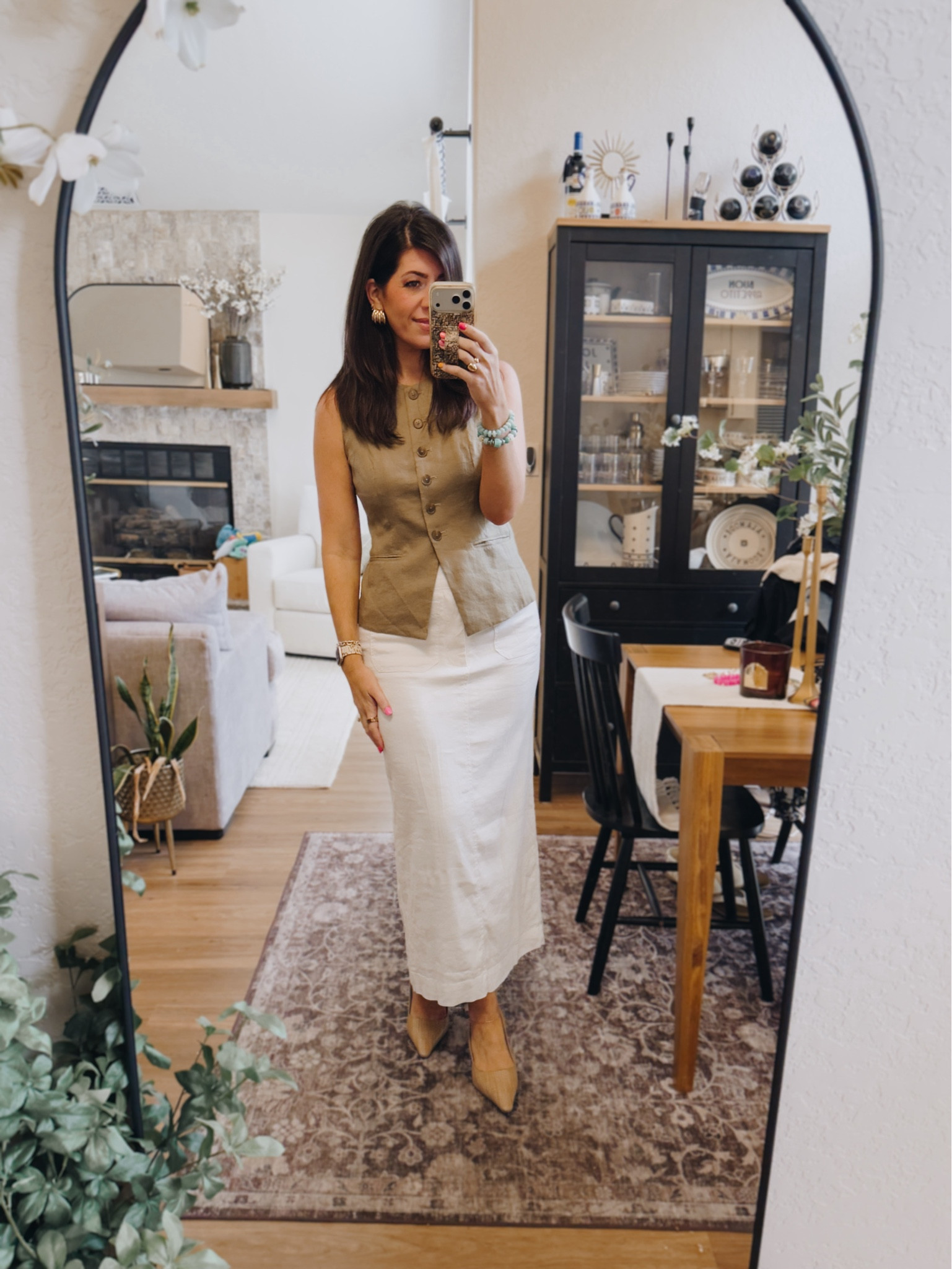 Recent work outfits
In a 6 vest
Medium skirt

#LTKMidsize #LTKOver40 #LTKWorkwear