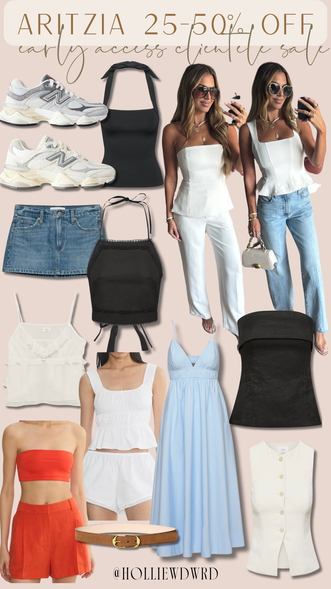 Aritzia 25-50% off everything 

#LTKSummerEdit #LTKSeasonal #LTKSaleAlert