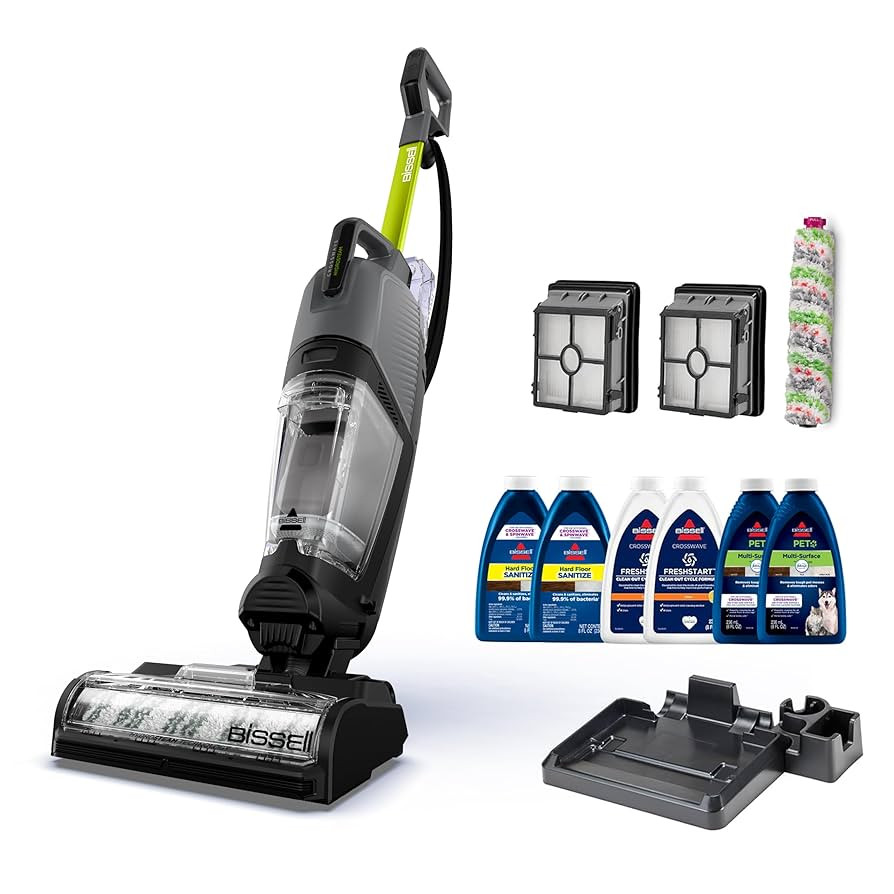 BISSELL® CrossWave® HydroSteam™ Deluxe Wet Dry Vac, Multi-Purpose Vacuum, Wash, and Steam, Fo... | Amazon (US)