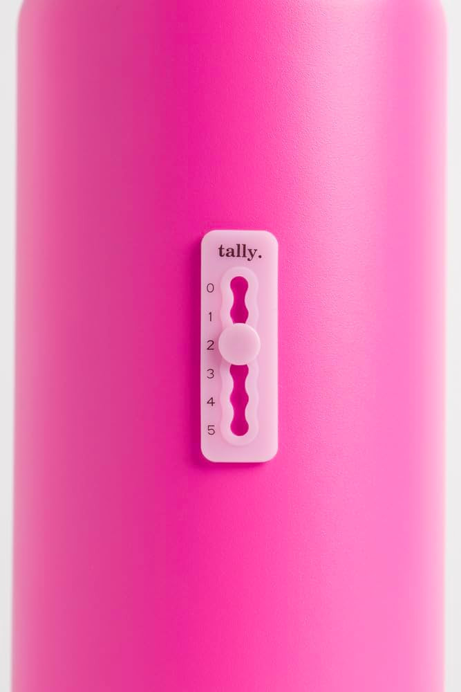 Tally Silicone Hydration Tracker (Adhesive Tracking Accessory adheres to Any Reusable Water Bottl... | Amazon (US)