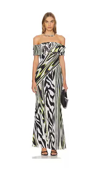 Mccall Dress in Zebra Lime | Animal Print Dress | Revolve Dress | Revolve Outfits  | Revolve Clothing (Global)