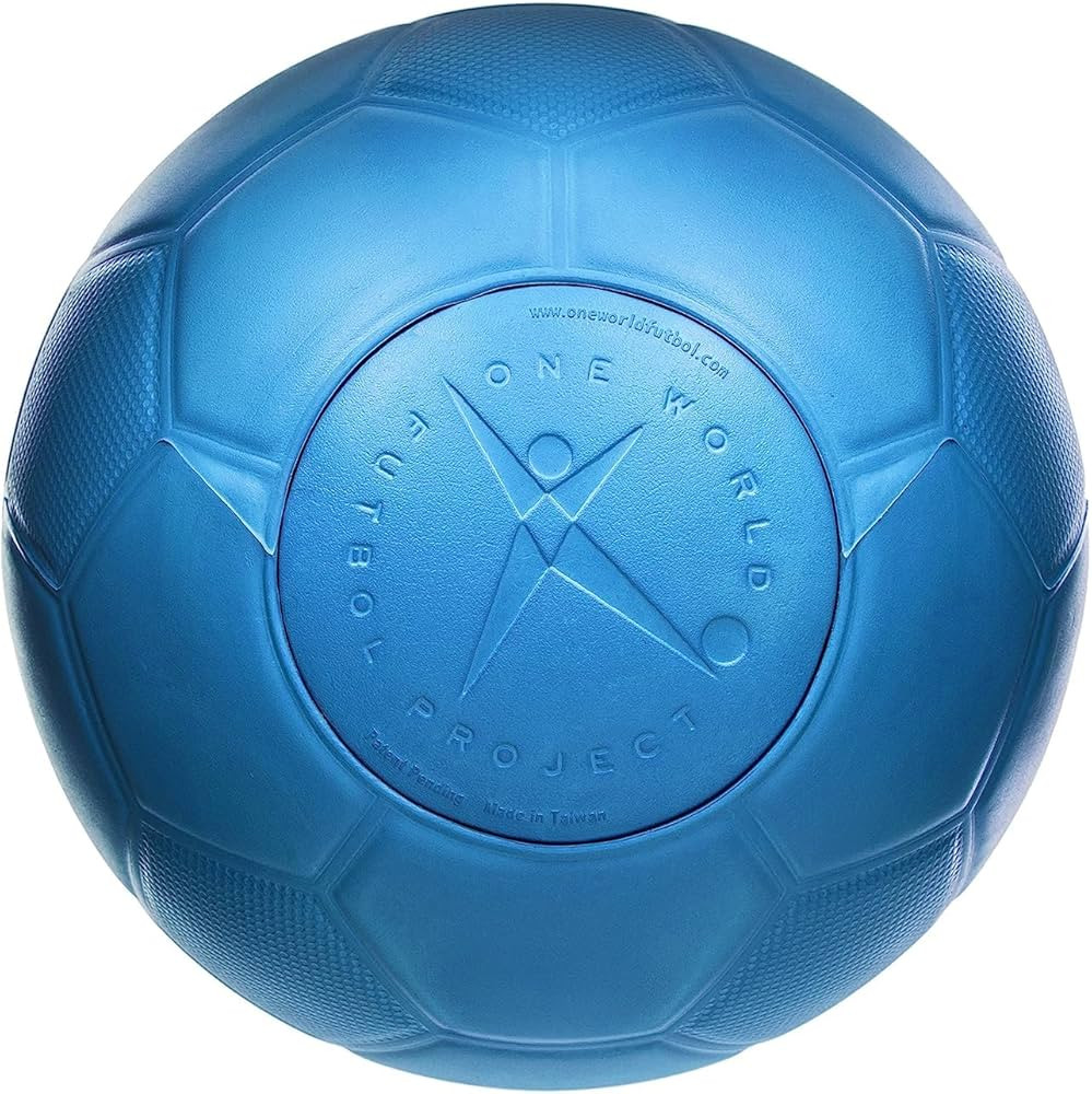 One World Play Project Soccer Ball - Unpoppable, Unbreakable, Non-Deflating, Non-Toxic Futbol | Amazon (US)