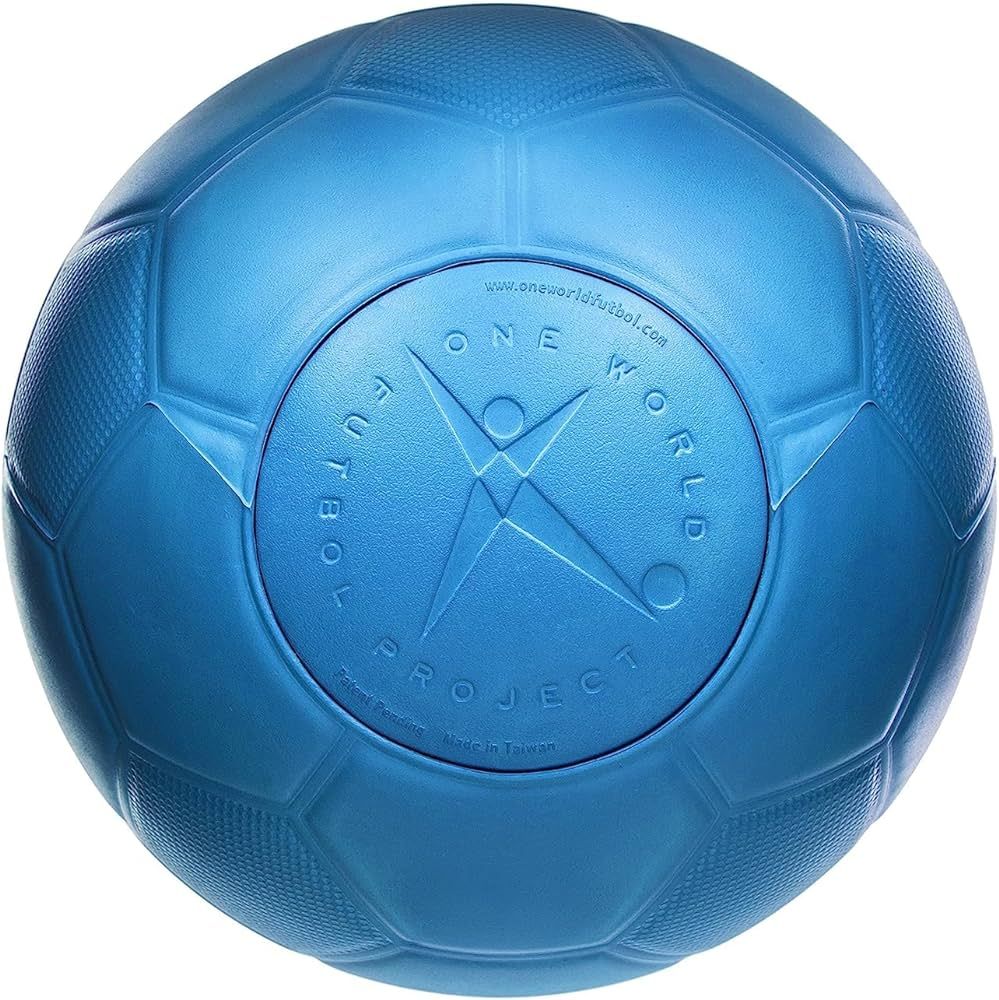 One World Play Project Soccer Ball - Unpoppable, Unbreakable, Non-Deflating, Non-Toxic Futbol | Amazon (US)