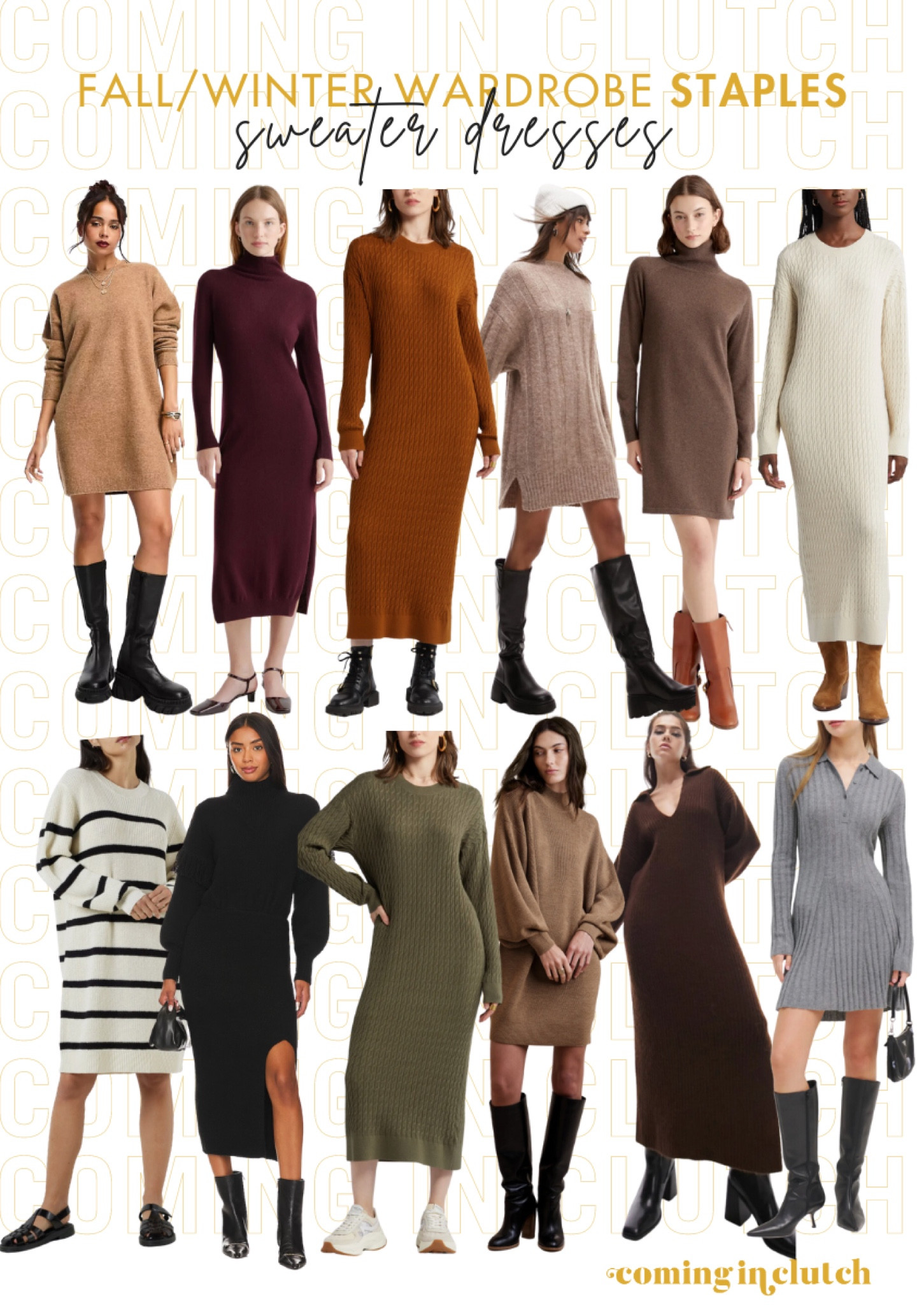 Sweater Dresses for the fall 🍂🍁

Fall staples, fall dresses, fall dress, fall layers, fall outfit ideas, fall wardrobe

#LTKstyletip