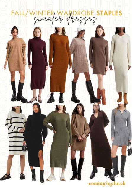 Sweater Dresses for the fall 🍂🍁

Fall staples, fall dresses, fall dress, fall layers, fall outfit ideas, fall wardrobe

#LTKstyletip