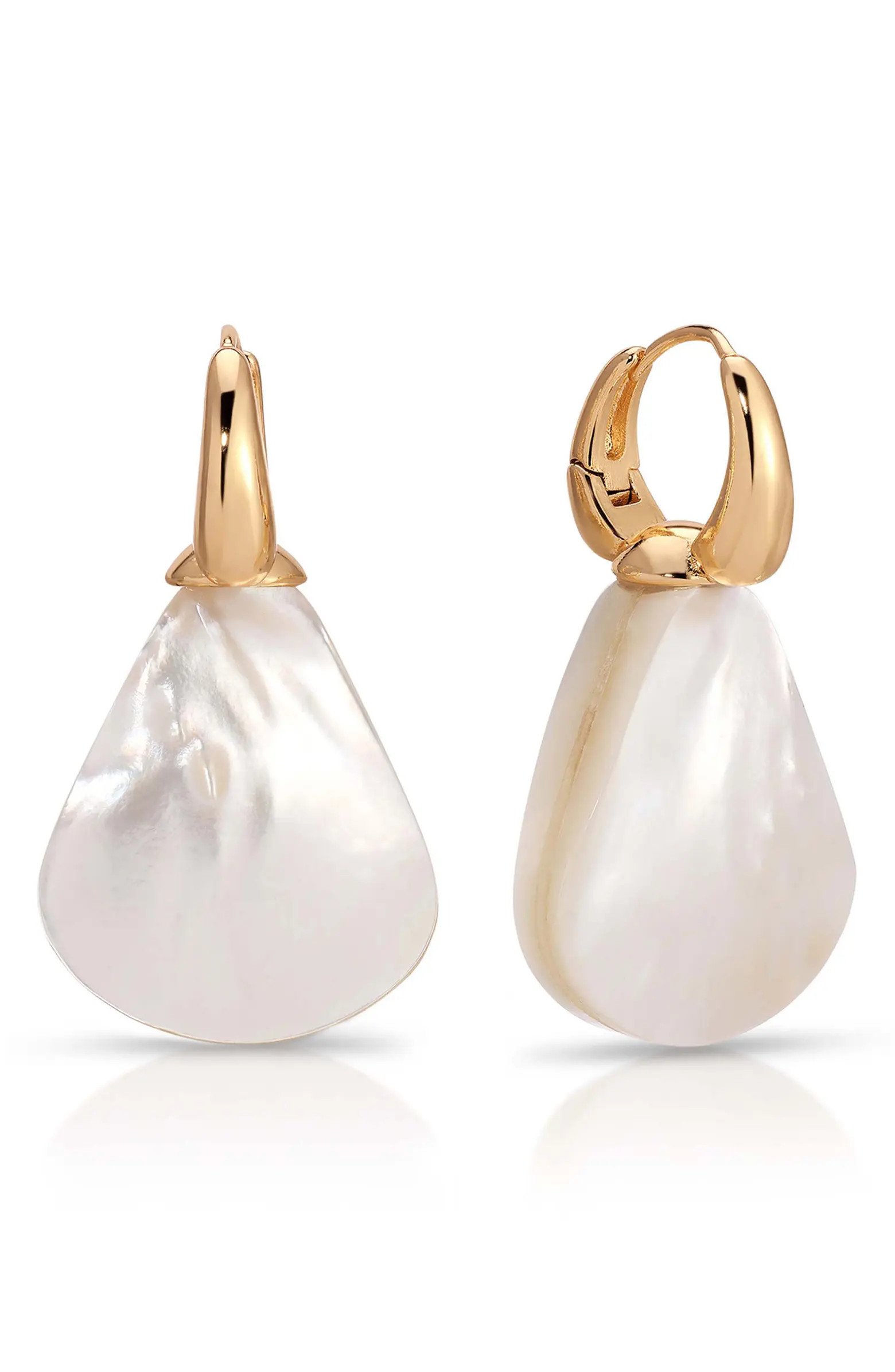Ettika Sun Kissed Mother-of-Pearl Earrings | Nordstrom | Nordstrom