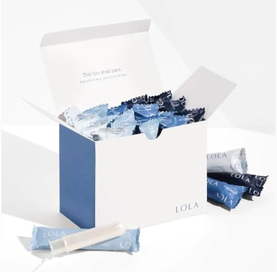 LOLA Organic Cotton Tampons, 60 Count - Light Tampons, Period Feminine Hygiene Products, HSA FSA ... | Amazon (US)