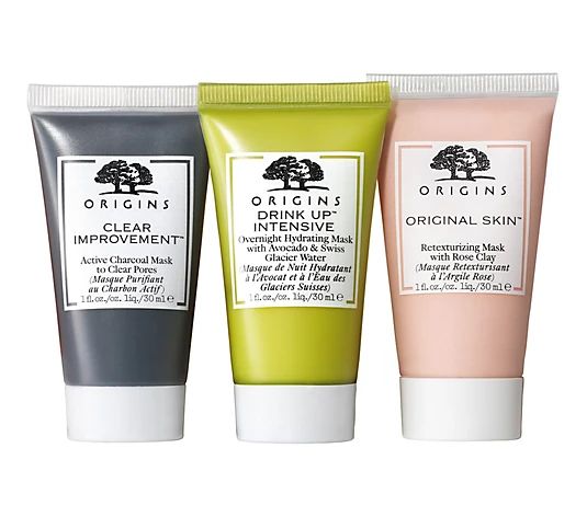 Origins Mask & Mingle Mask Trio | QVC