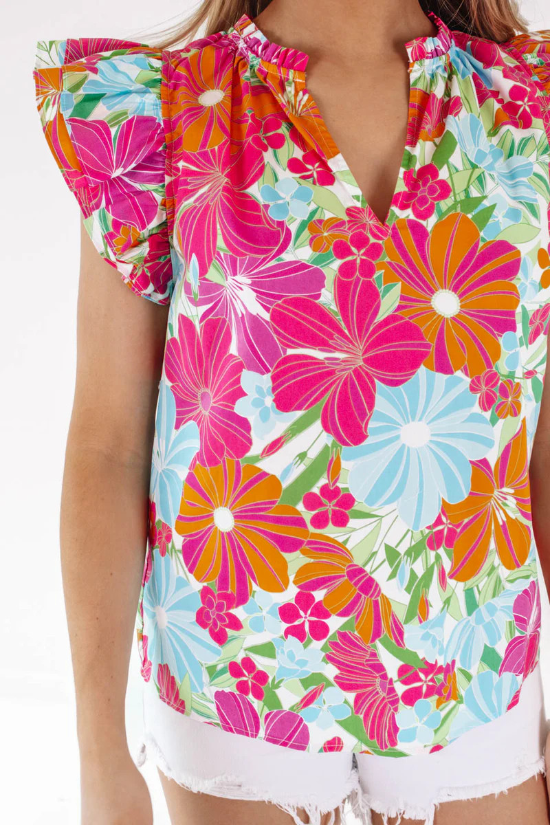 West Coast Bound Top - Pink | The Impeccable Pig