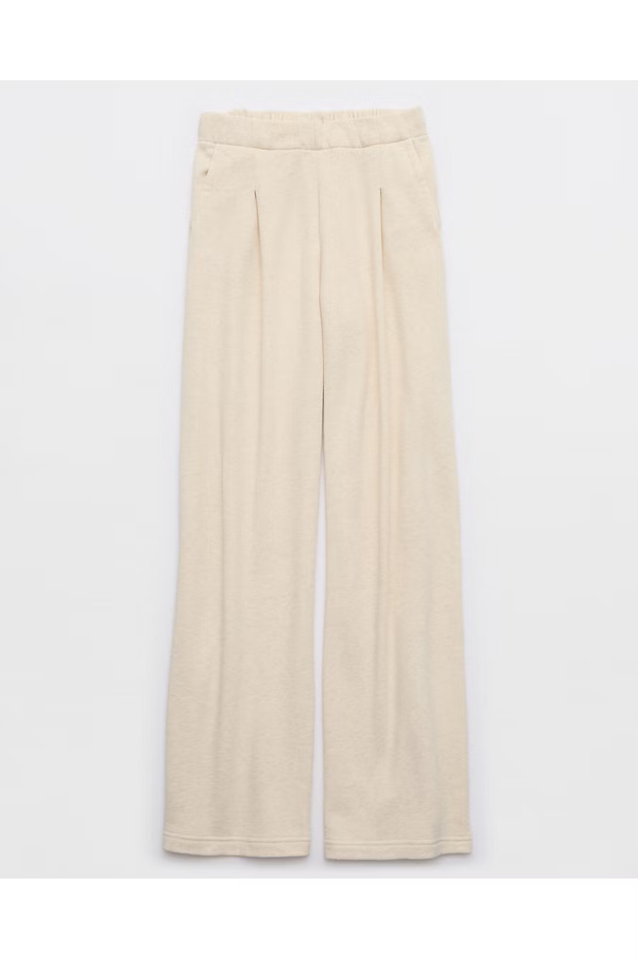 Aerie Cozy New Heights Fleece Trouser Women's Heather Frost XL | American Eagle Outfitters (US & CA)