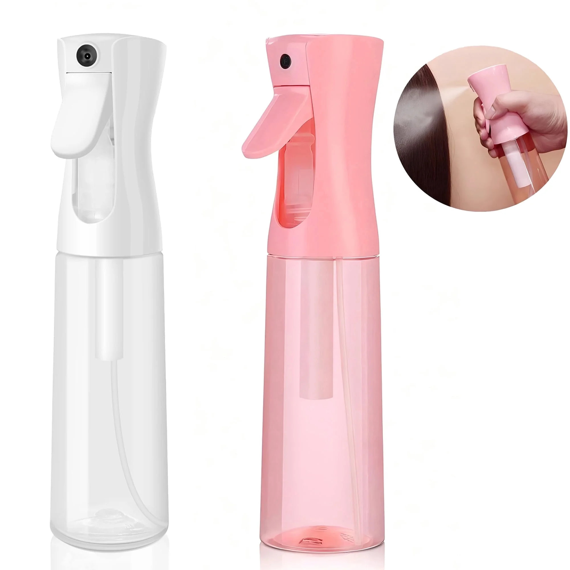 Ggpg Plastic Spray Bottles 2 Pack, Large Continuous Stream Water Bottle for Cleaning Solutions, P... | Walmart (US)