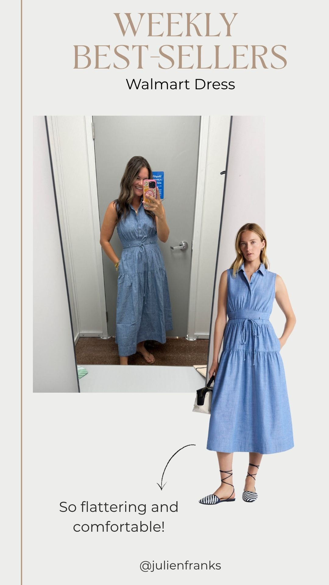 This Walmart dress has been one of my most-loved finds for a reason. 💙

#LTKgrwm #LTKootd