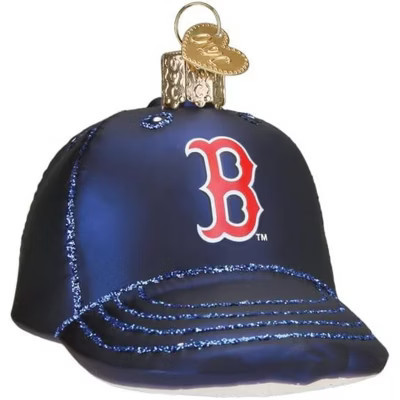 Old World Christmas Blown Glass Ornament for Christmas Tree, Boston Red Socks Baseball Cap (with OWC Gift Box) | Target