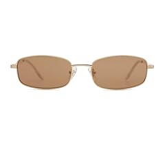 SOJOS Retro Hippie Rectangle Sunglasses 70s Vintage Trendy Small Narrow UV400 Sunnies SJ1187 | Amazon (US)