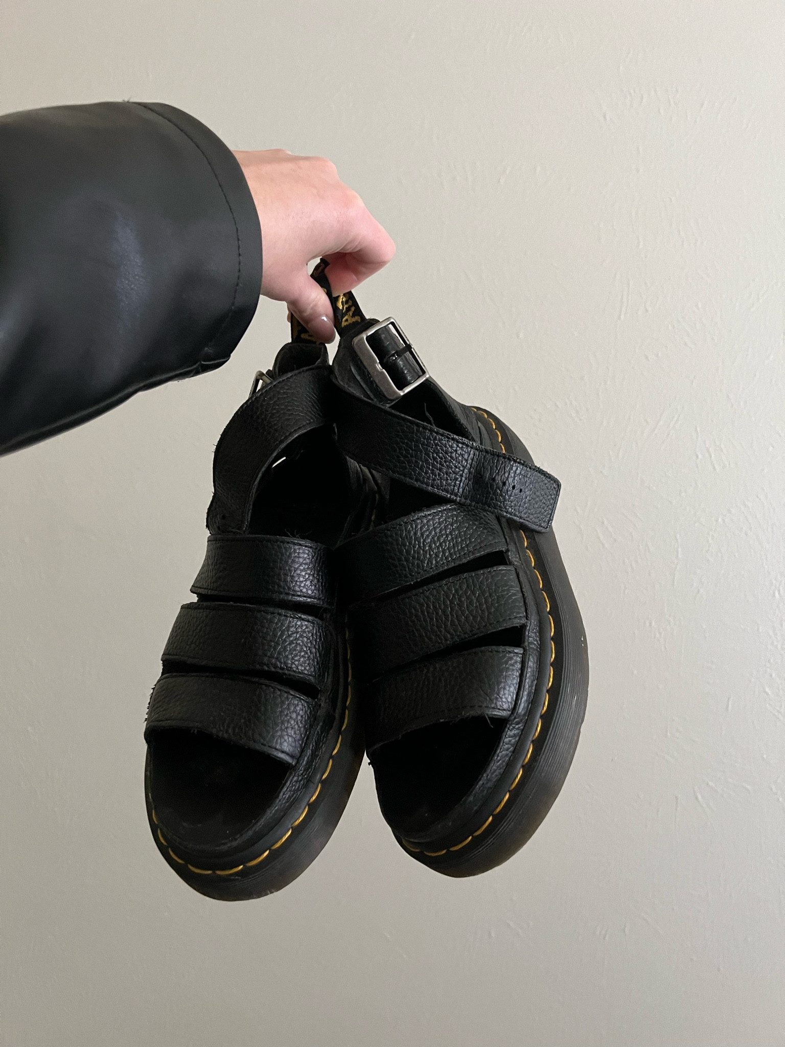 Black platform sandals - perfect to add some ✨spice✨ to your spring outfit

#LTKshoecrush #LTKSeasonal