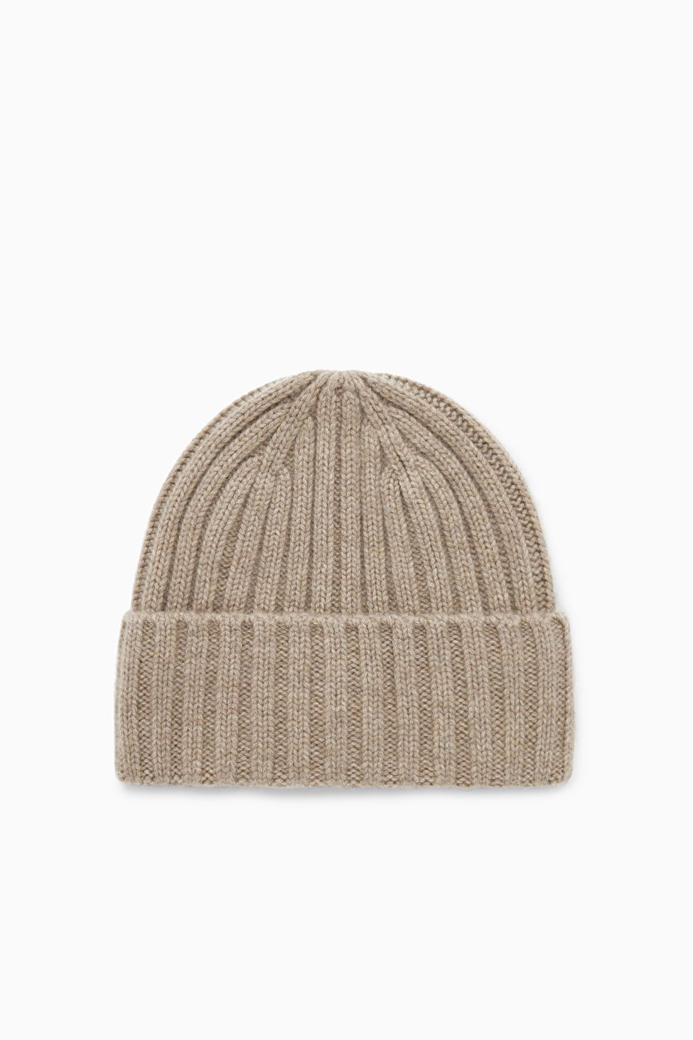 GROBSTRICK-BEANIE AUS REINEM KASCHMIR - BEIGE - Cashmere - COS | COS (EU)