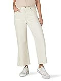 Lee Women's High-Rise Relaxed Fit A Line Crop Jean, Watchet, 12 at Amazon Women's Jeans store | Amazon (US)