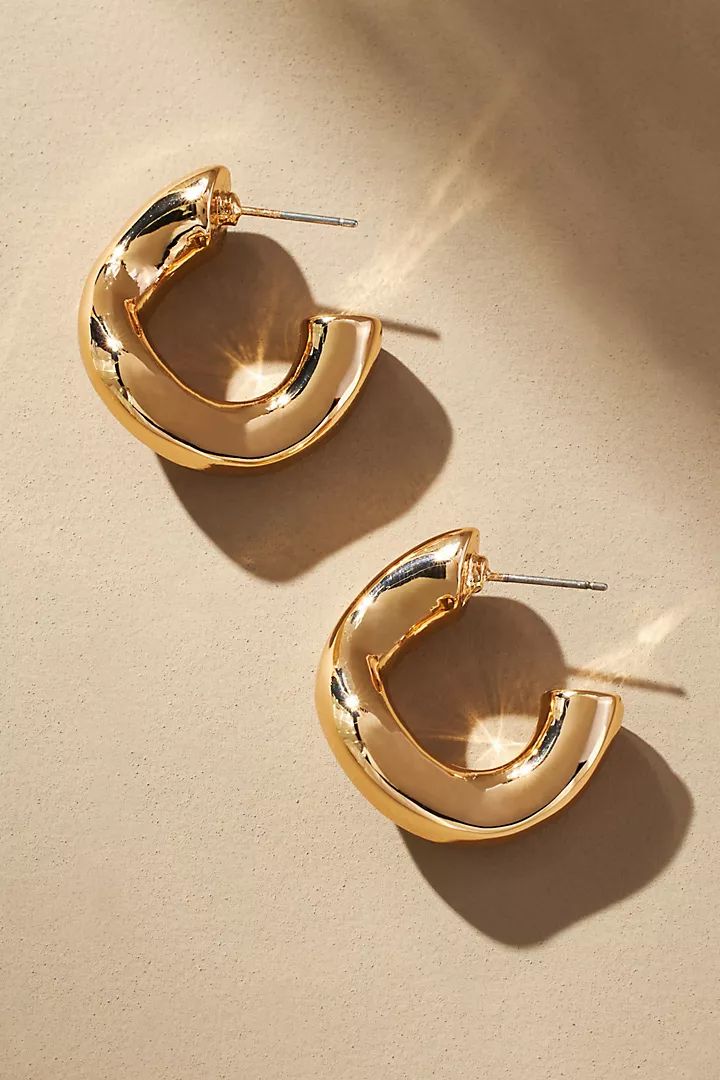 Molten Hoop Earrings | Anthropologie (US)