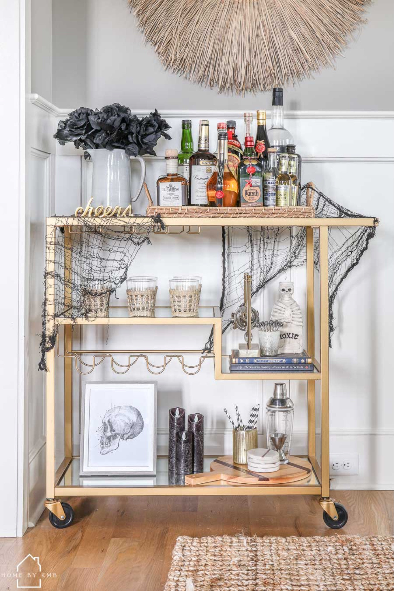 4 weeks until Halloween! 💀
•
•
•
#homebykmb #barcart #goldbarcart #barcartdecor #barcartstyling #halloween #halloweenbarcart #halloweencountdown #spookyseason #halloweendecoration #halloweendecor #halloweendiningroom #halloweenhomedecor #walmarthome #targetstyle #diningroom #diningroomdecor #diningroomstyling #diningroominteriors #diningroominspiration #diningroominspo #homedecoration #homedecorating #homedecorinspo #

#LTKhome #LTKHoliday #LTKHalloween