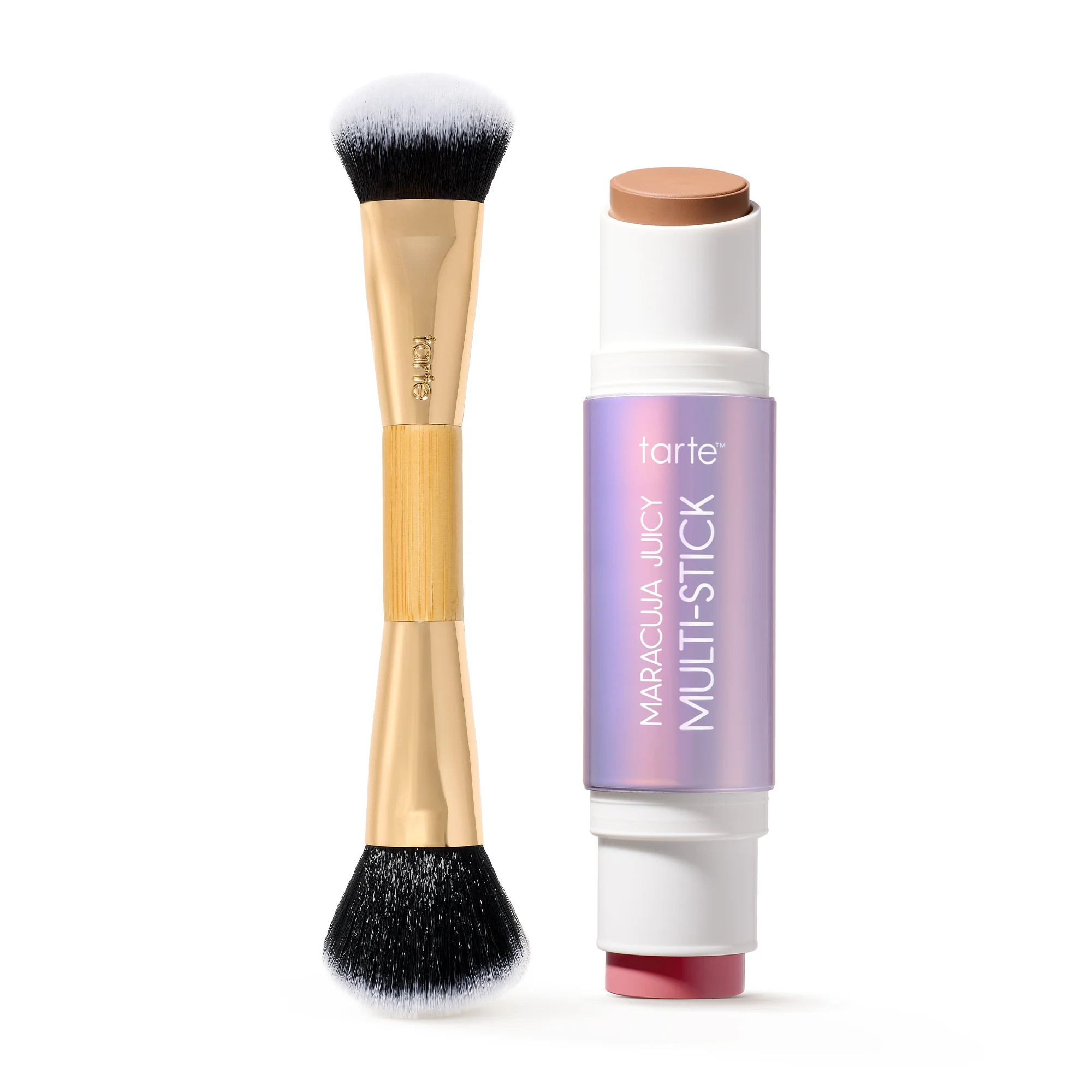 maracuja juicy blush & bronzer multi-stick + brush - multi | tarte cosmetics (Global)