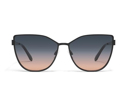 QUAY Cat Eye Sunglasses, Smoke to Coral, Extra Large | Amazon (US)