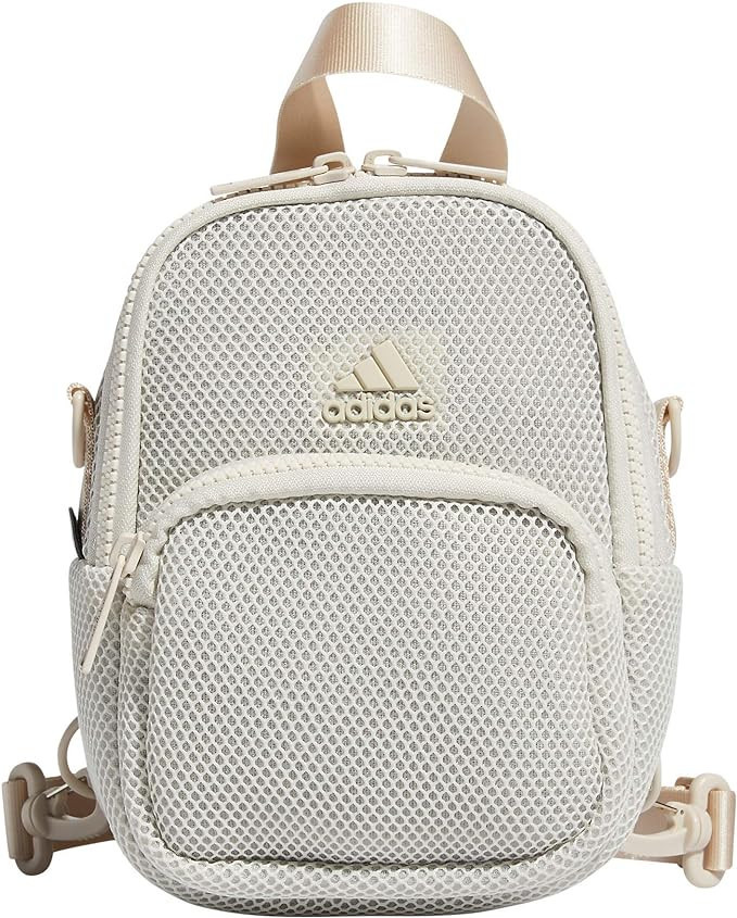 adidas Women's Airmesh Mini Backpack, Alumina Beige, One Size | Amazon (US)