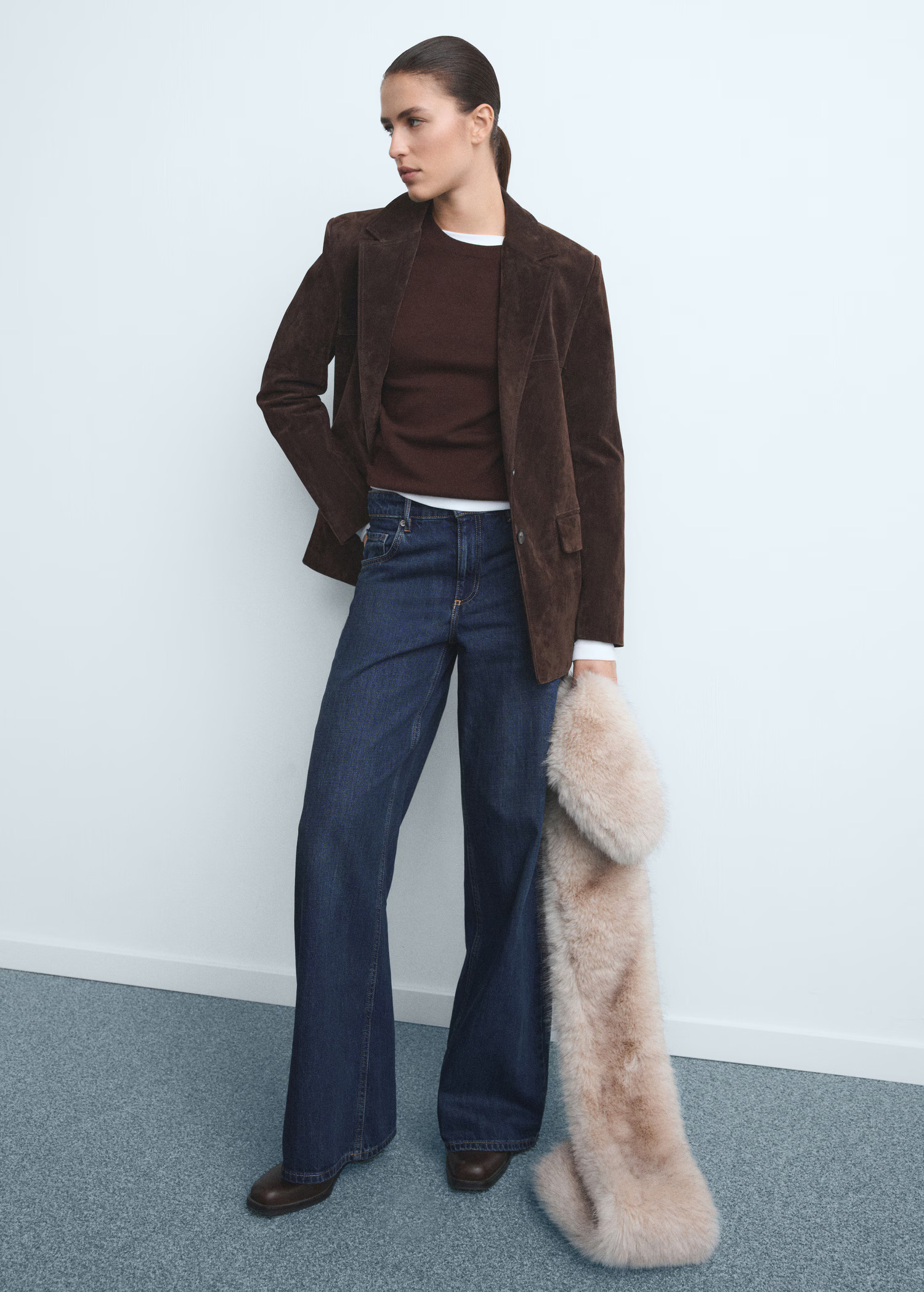 Low-rise wide-leg jeans - Women | MANGO USA | Mango (US/MX/AU)