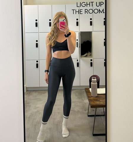 New alo set — I love their airlift leggings & this sports bra is the BEST, I also have it in black 

#LTKfitness