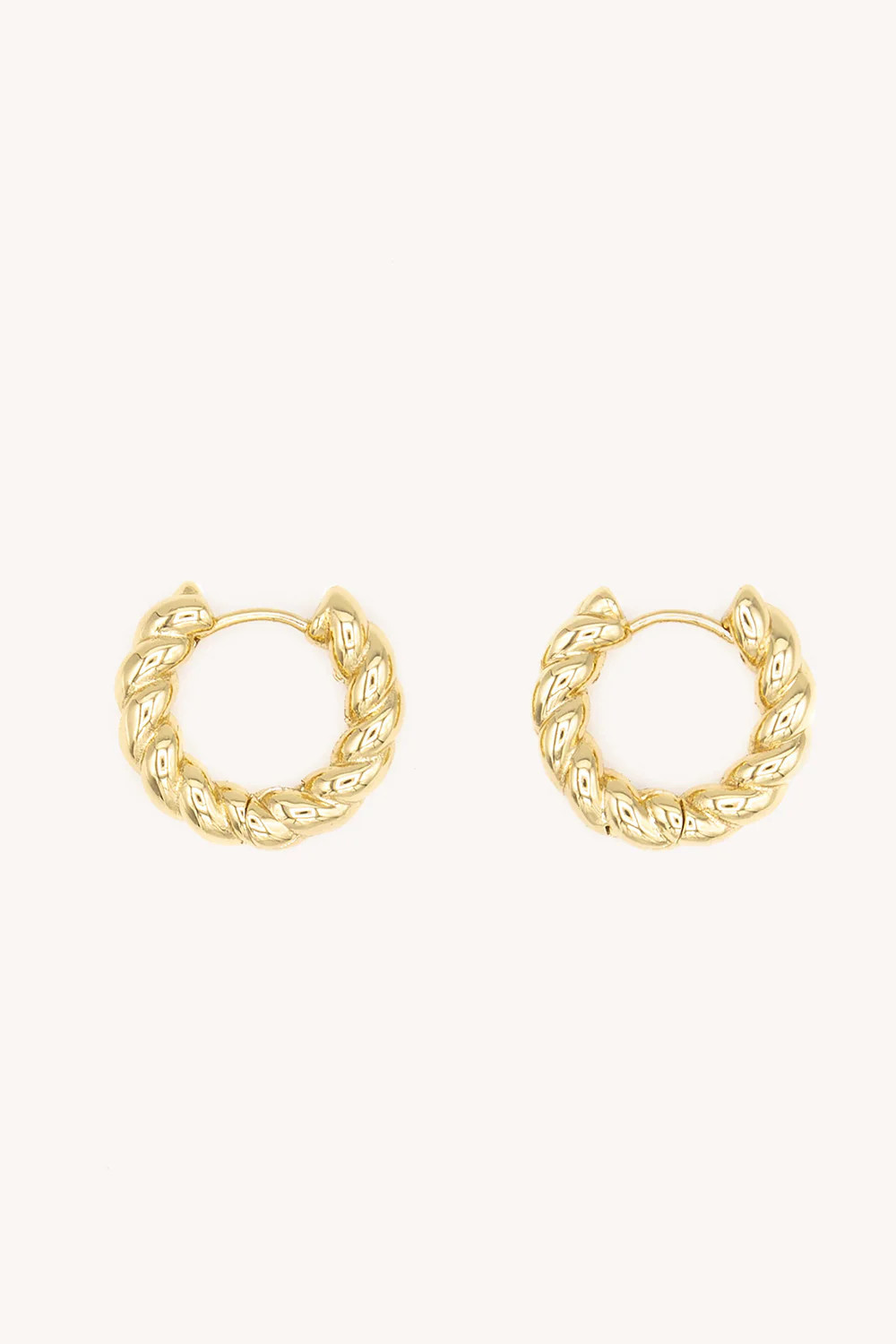 Rebecca Minkoff Rope Chain Huggie Hoop In Gold | Rebecca Minkoff