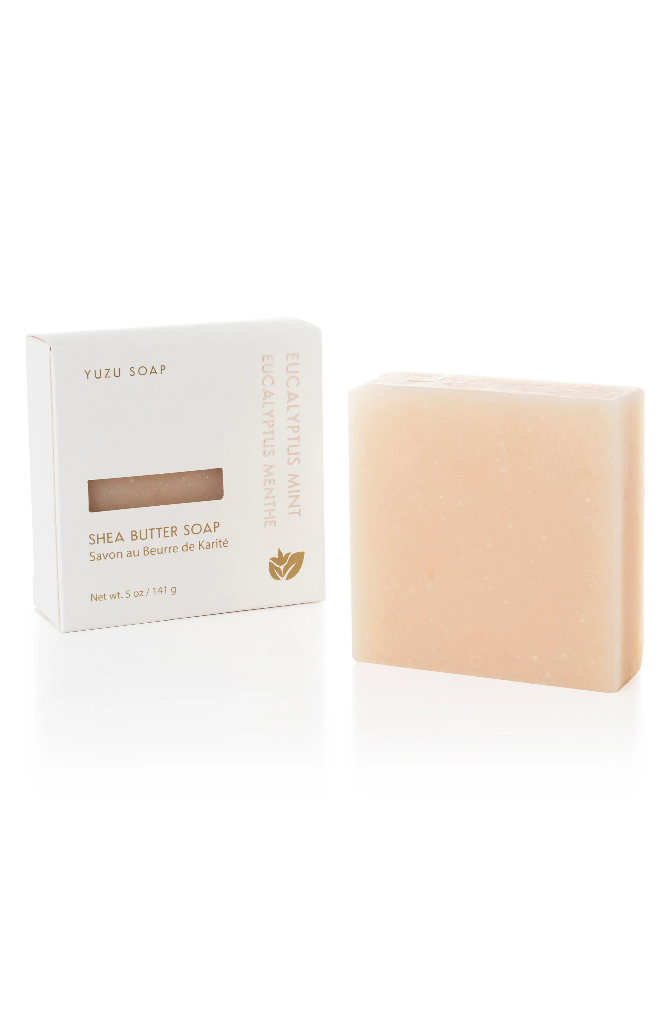 Yuzu Soap Shea Butter Bar Soap in Eucalyptus Mint at Nordstrom | Nordstrom