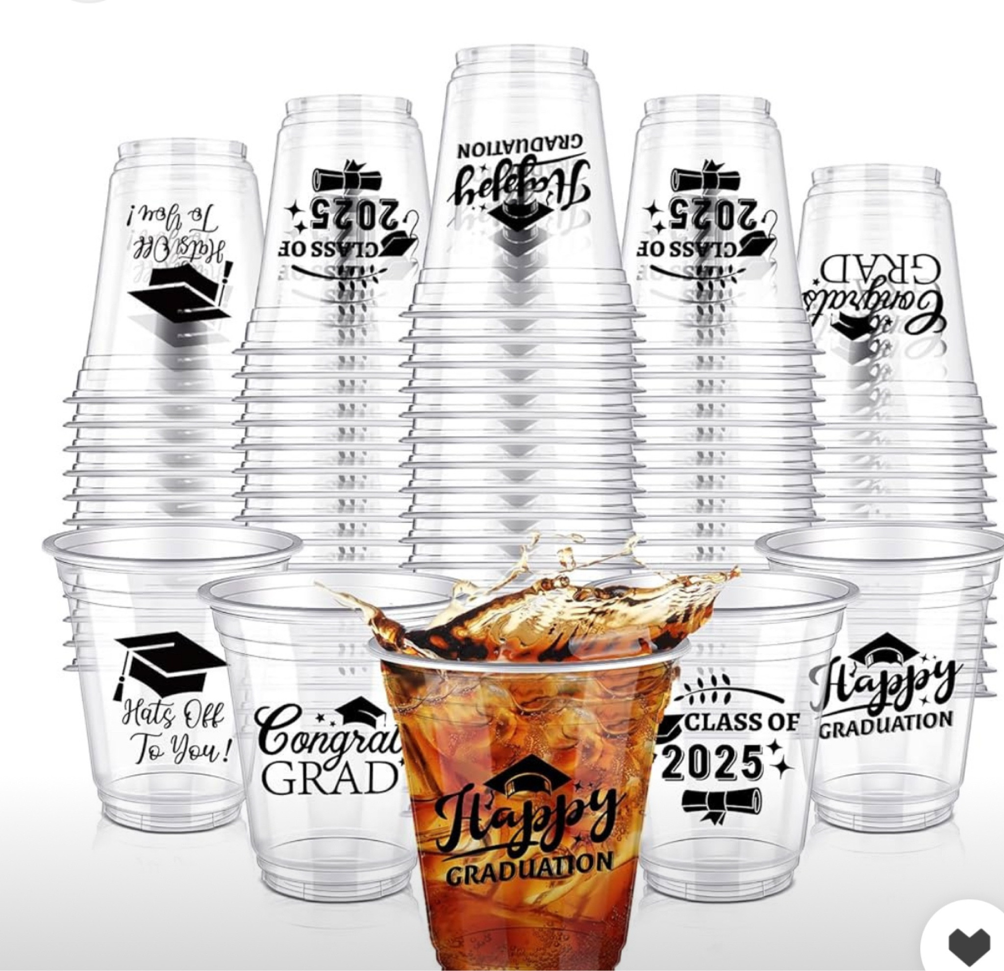 Graduation solo cups. Get the party started with these !

#LTKFamily #LTKHome #LTKParties