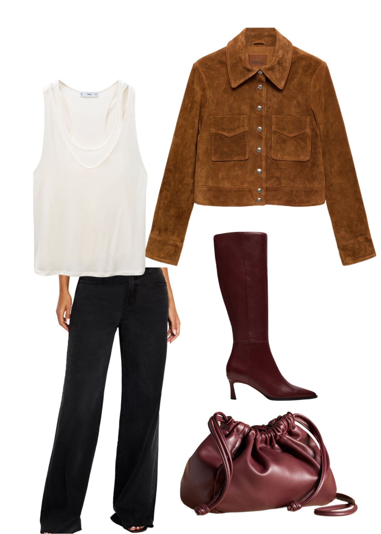 Burgundy for fall is always a moment!! 
#falloutfits #fallfashion #ootd #ootn #fallinspo #styleinspo #fallstyle #autumnfashion #autumnlooks #autumnstyle #outfits #fallfashiontrends

#LTKSeasonal #LTKStyleTip #LTKShoeCrush