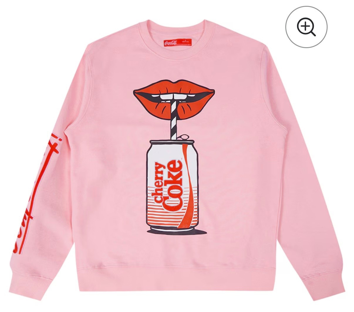 Diet Coke crew neck 

#LTKActive #LTKSeasonal #LTKFindsUnder100