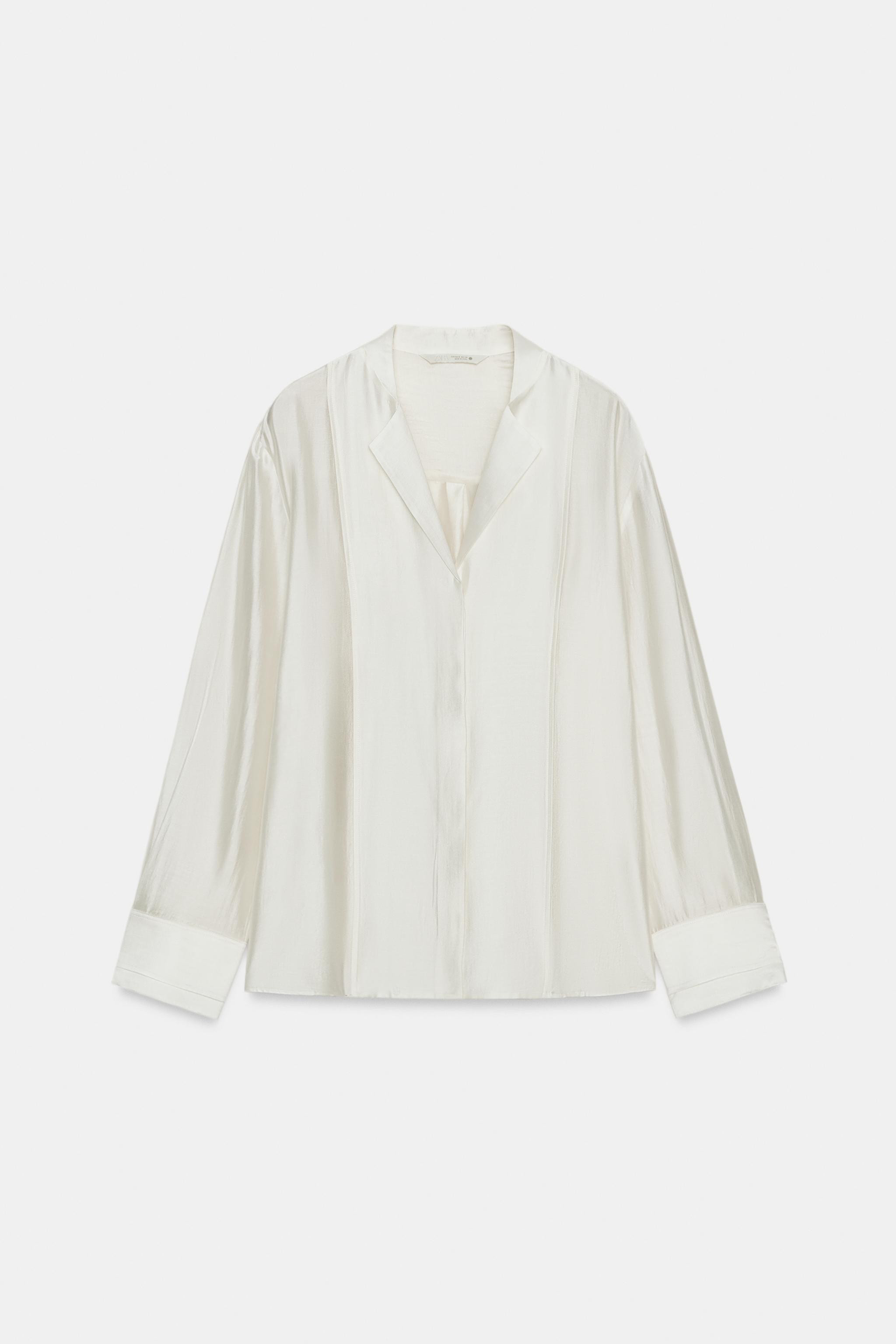 ZW COLLECTION FLOWY SHIRT | Zara US