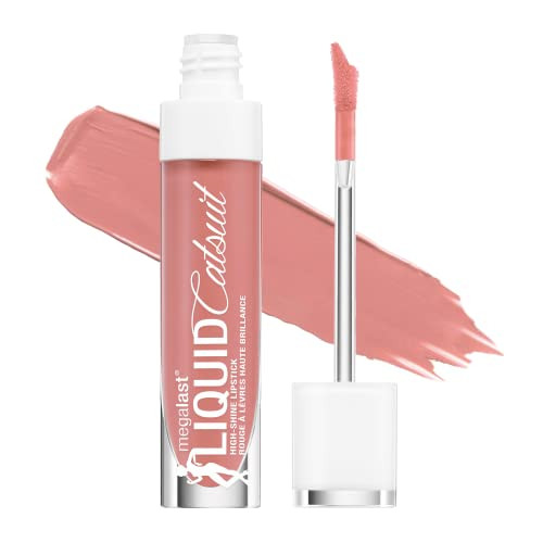 wet n wild MegaLast Catsuit High-Shine Liquid Lipstick Pink Peach Stole My Look | Amazon (US)
