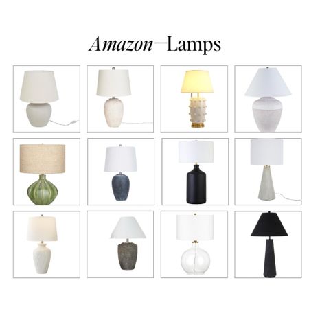 Amazon Lamps to upgrade your small space!